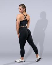 Load image into Gallery viewer, Luxe Black Scrunch Butt Leggings