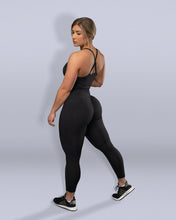 Load image into Gallery viewer, Luxe Black Scrunch Butt Leggings
