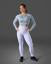 Load image into Gallery viewer, Amore Seamless Violet Leggings
