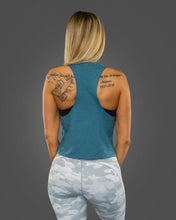 Load image into Gallery viewer, Vital Teal Crop Top
